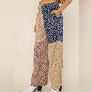 NLT Patchwork Paisley Pant
